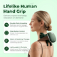 Rechargeable Neck and Back Massager with Heat, 3D Bionic Hand Design Massage