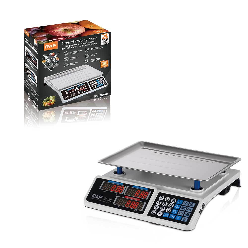 RAF High Precision Waterproof Electronic Kitchen Scale 40kg R10040