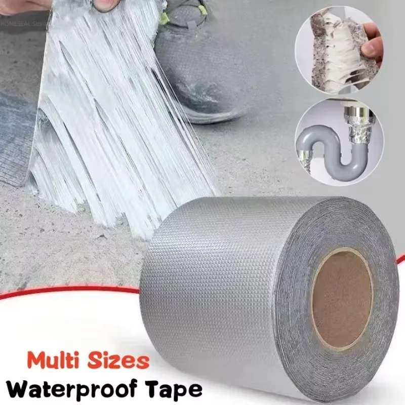 Butyl Waterproof Tape - Waterproof Adhesive for Repair of Leaks, Roof, Bitumen