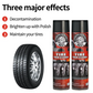 Car Wheel and Tire Cleaning Foam Multi-Functional Tire Shining Aerosol Spray