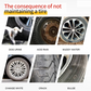 Car Wheel and Tire Cleaning Foam Multi-Functional Tire Shining Aerosol Spray