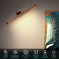 Magnetic LED Wooden Wall Light - 360° Rotatable & Dimmable Touch Control Multi-Purpose LED Lights