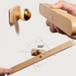 Magnetic LED Wooden Wall Light - 360° Rotatable & Dimmable Touch Control Multi-Purpose LED Lights