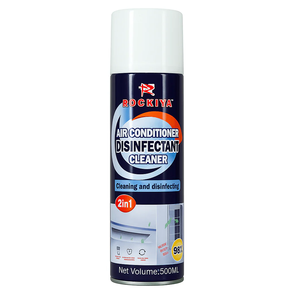 ROCKIYA 2in1 Air Conditioner Cleaning & Disinfection Spray – 500ml