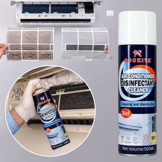 ROCKIYA 2in1 Air Conditioner Cleaning & Disinfection Spray – 500ml