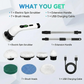 🧼 9 In 1 Cordless Cleaning Brush Electric Spin Scrubber ✨