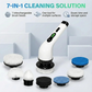 🧼 9 In 1 Cordless Cleaning Brush Electric Spin Scrubber ✨
