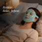 Reusable Gel Bead Face Mask – Hot & Cold Compress for Migraine & Sinus Relief
