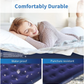 Single Camping Air Mattress PVC Inflatable Bed