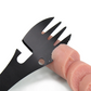 Table Spoon Fork Multitool Portable Can Or Bottle Opener Multi Tool Cutlery Spork Camping Picnic Utensil Stainless Steel