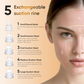 5 in 1 Rechargeable Blackhead Remover Facial Pore Cleaner Deep Cleaning