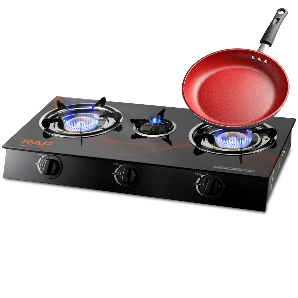 RAF Double Burners Gas Cooker Stoves Set R8052