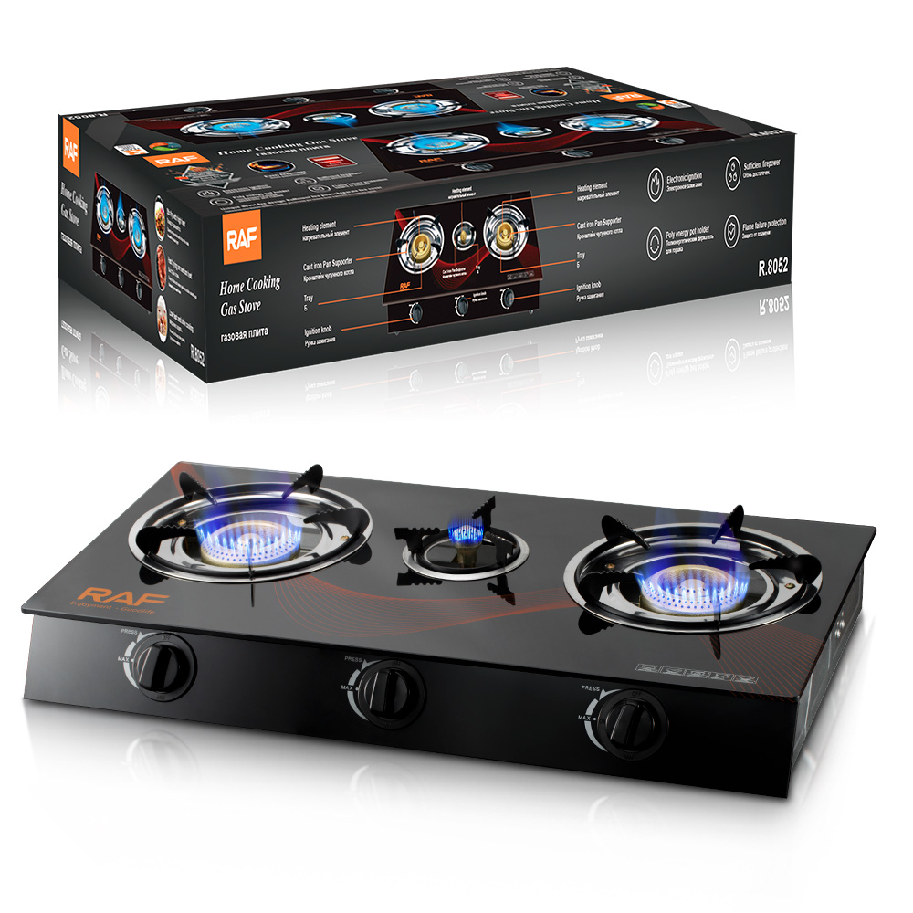 RAF Double Burners Gas Cooker Stoves Set R8052