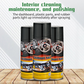 Dashboard Polish Wax Spray 450ml Glossy & Shiny