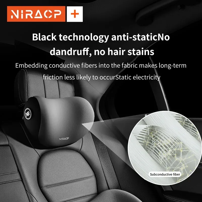 NIRA Car Headrest Car Pillow Set Neck Pillow Driver Main