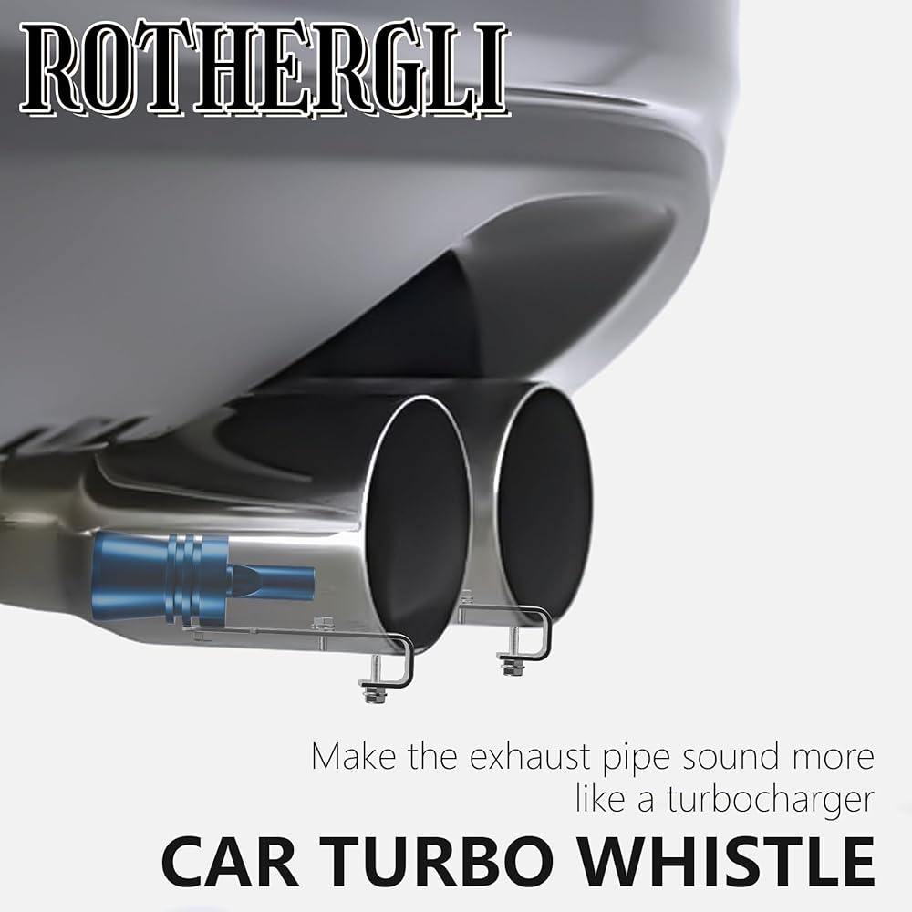 Car Turbo Sound Whistle, Exhaust Sound Enhancer 1Pcs