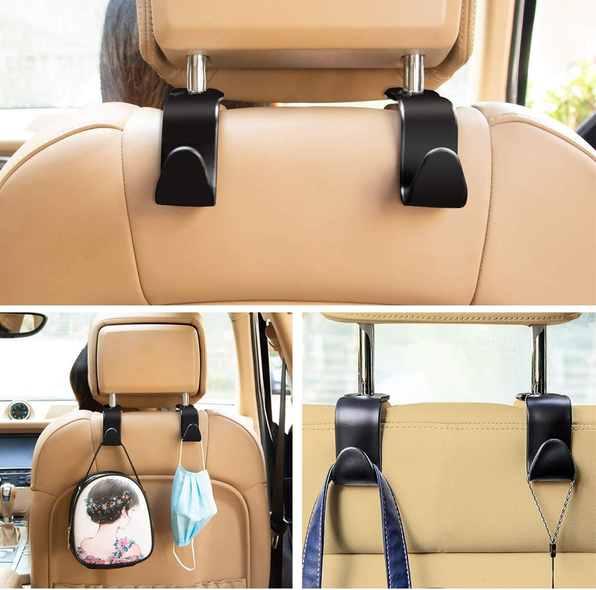 Car Seat Headrest Hooks Hanger 1PCS