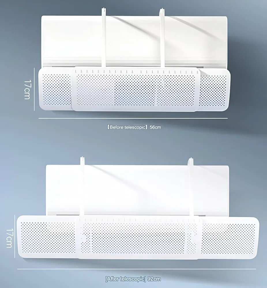 Air Conditioner Deflector, Adjustable Split Air Conditioner Air Flow Guide