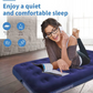 Single Camping Air Mattress PVC Inflatable Bed