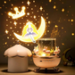 Magical Rotating Bunny Carousel Night Light Projector