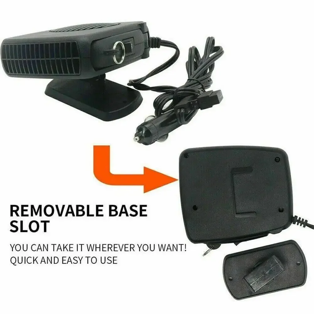 Portable Car Heater Fan Defroster 12V Car Chauffage