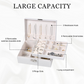 Jewellery Storage Box Lockable with Key, Jewellery Organiser