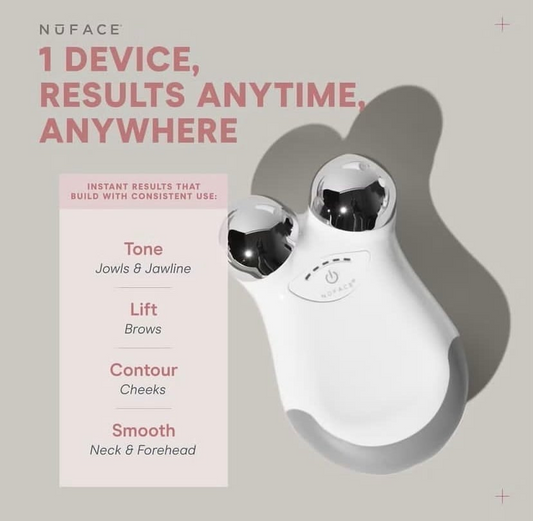 Mini Facial Toning Device – Microcurrent Wrinkle Reducer & Skin Lifting Tool