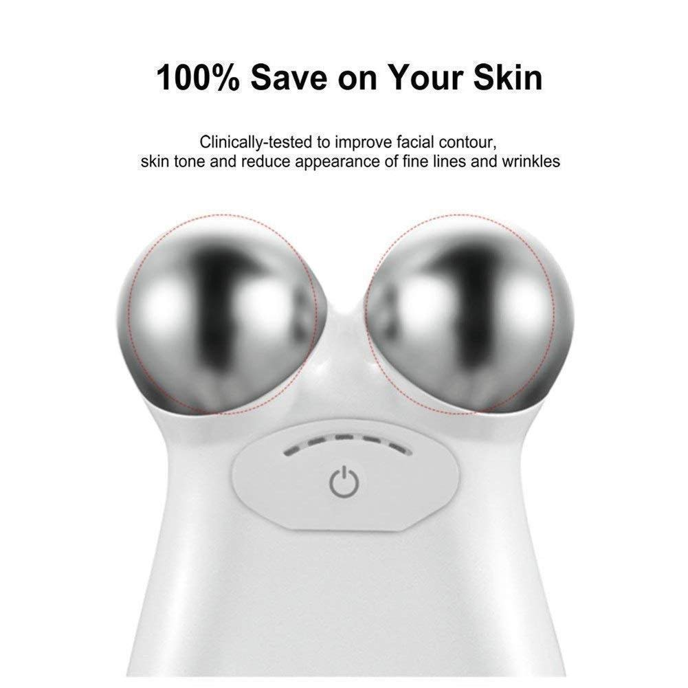 Mini Facial Toning Device – Microcurrent Wrinkle Reducer & Skin Lifting Tool