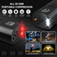 Portable multifunctional air compressor with Light Led