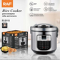 RAF 5L Electric Pressure  Rice Cooker And Food Steamer R178