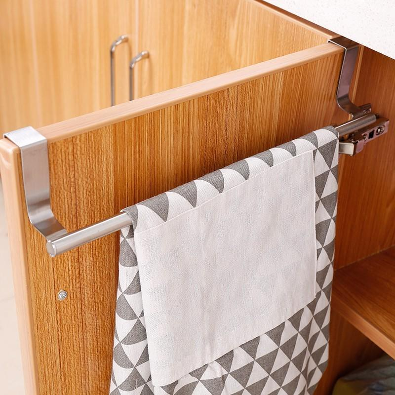 Over Cabinet Door Towel Rack - 1 Pcs