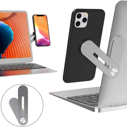Magnetic Laptop Phone Holder