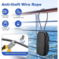 Portable Safe Box with Code, Waterproof & Anti-Theft for Beach with Wire Rope