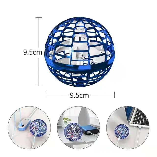 Flying Ball Toys 360 Rotating Mini Ufo