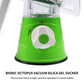 Tabletop Drum 3-in-1 Vegetable Cutter & Rotary Cheese Grater – Multifunctional Slicer with 3 Stainless Steel Blades for Vegetables, Fruits & Cheese
