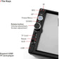 7 INCH DOUBLE HD CAR RADIO SCREEN PLAYER WITH DIGITAL TOUCHSCREEN 7018B