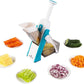 5 In 1 Multi Purpose Vegetable Chopper Slicer Adjustable Vegetable Cutter Safe For Kitchen