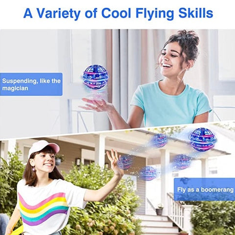 Flying Ball Toys 360 Rotating Mini Ufo