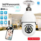 V380 PRO E27 360 Degree LED Light 1080P Wireless Panoramic Home Security WiFi Camera