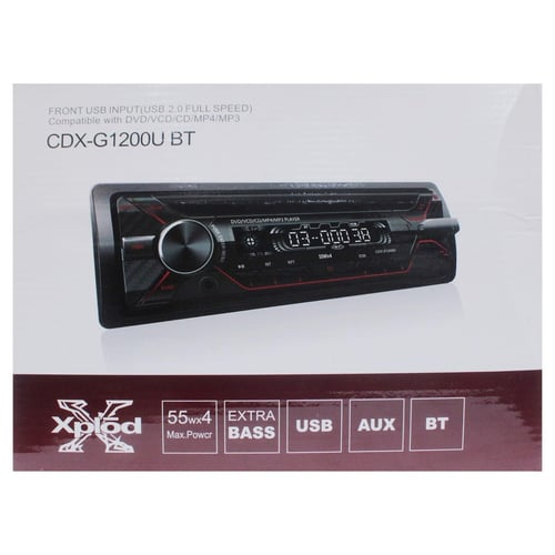CAR RADIO STEREO FRONT USB INPUT / CD / AUX / BLUETOOTH / FM&AM