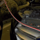 Car Hood Light Strip, Flexible Exterior Car LED Strip Lights Waterproof (Crystal Blue)
