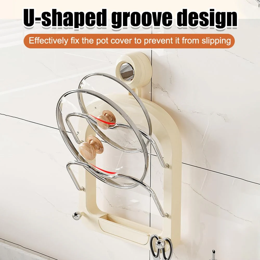 Suction Pot Lid Holder