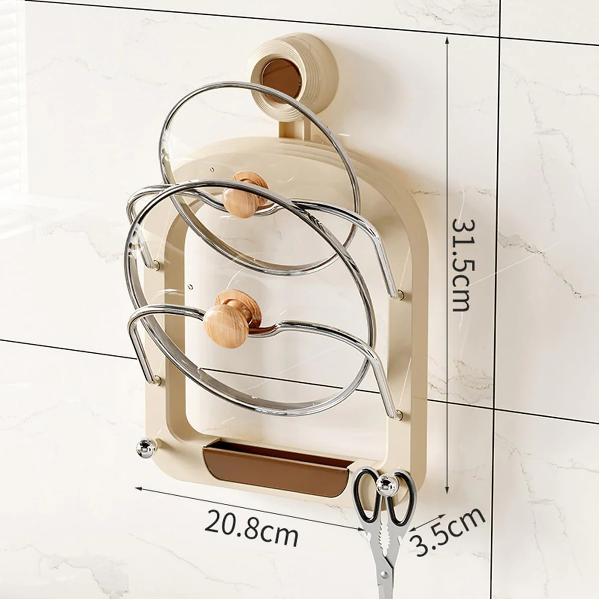 Suction Pot Lid Holder