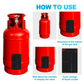 Magnetic Gas Level Indicator Reusable Propane Fuel Level Indicators
