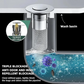 Universal Bathroom Sink Drain Stopper Double layer filtration