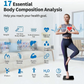 Sonifer Smart Digital Phone App Scale – Electronic Body Fat Scale with LED Display