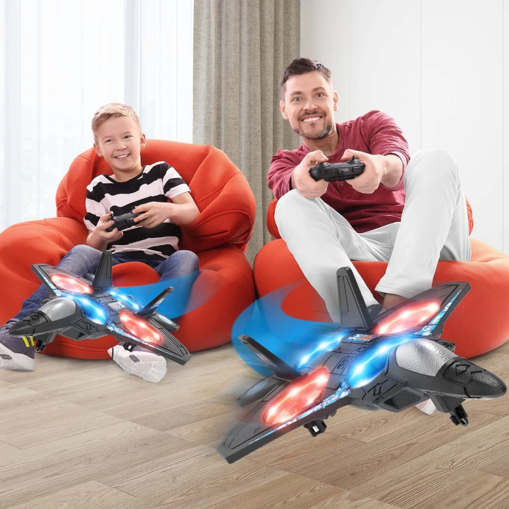 Aircraft Drone RC Plane with Light And Remote X24