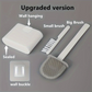 3 in 1 Silicone Toilet Brush with Holder