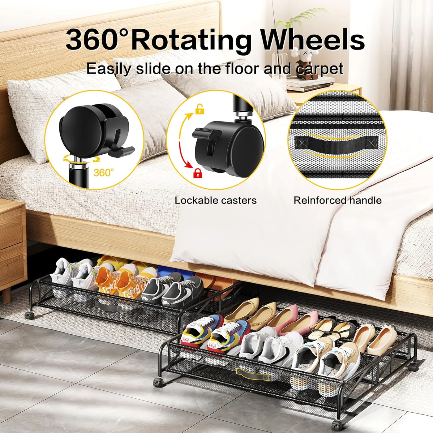 Under Bed Shoe Storage