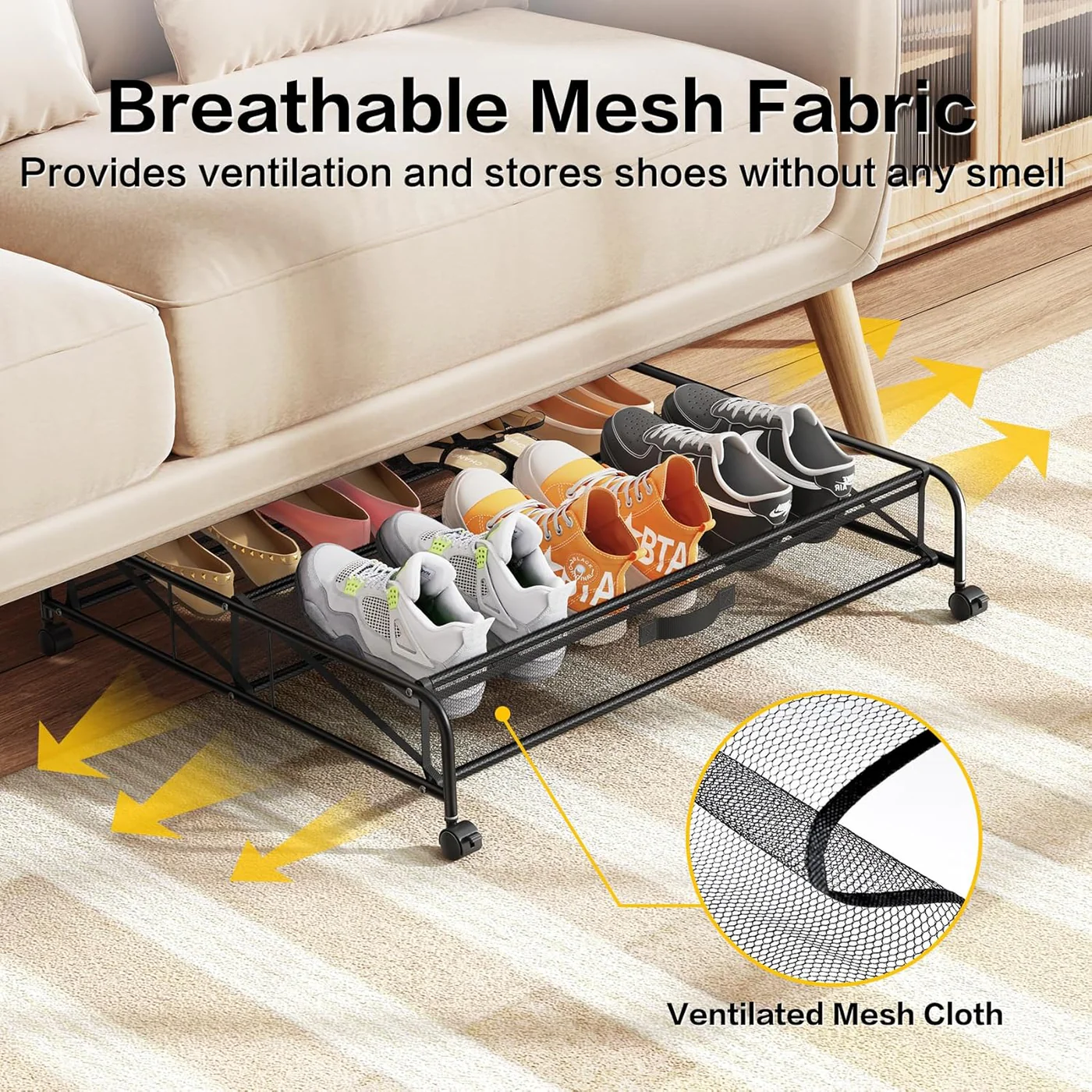 Under Bed Shoe Storage